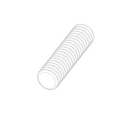 Threaded stud - HELICAL - metal / screw-in