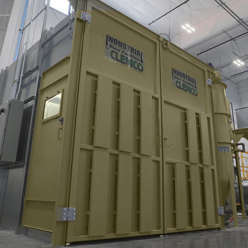 Pressure blast room - CLEMCO INDUSTRIES - manual