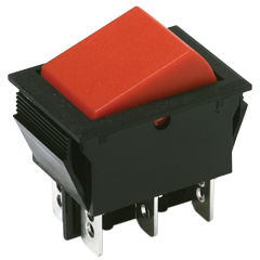 Rocker switch - CN series - C&K Components - SPST / bipolar / robust