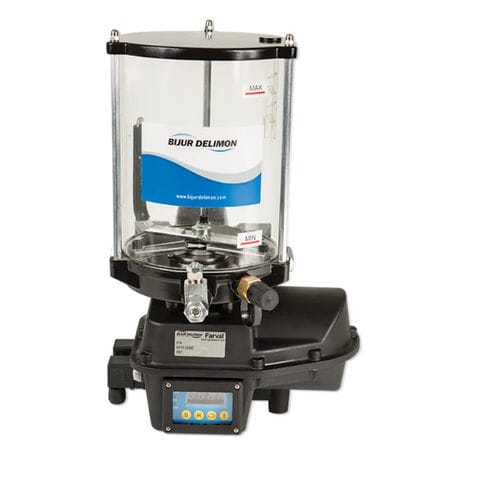 Electric grease pump - MULTIPORT II - BIJUR DELIMON INTERNATIONAL - follower plate