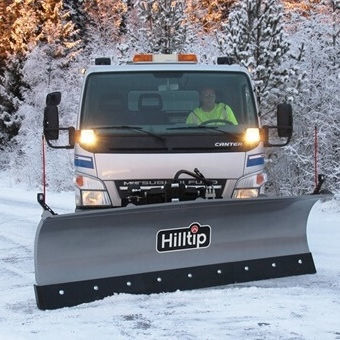 Forklift truck snow-plow - 2600-3000 SML - HillTip Oy Snowplows & Spreaders