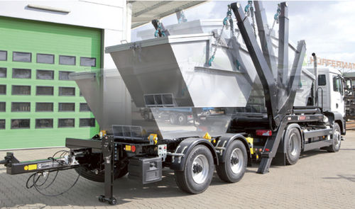 Truck hook lift - Mini-Carrier - Hüffermann Transportsysteme GmbH 