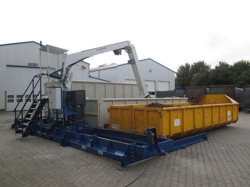 Mobile waste compactor - GT-T - Husmann Umwelt-Technik
