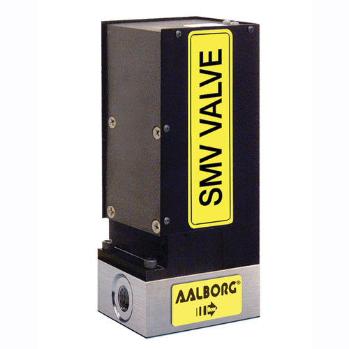 Valve with stepper motor - SMV series - Aalborg Instruments - needle / electrically-operated / metering