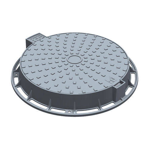 Cast iron manhole cover - DURO 600 - HYDROTEC Technologies AG 