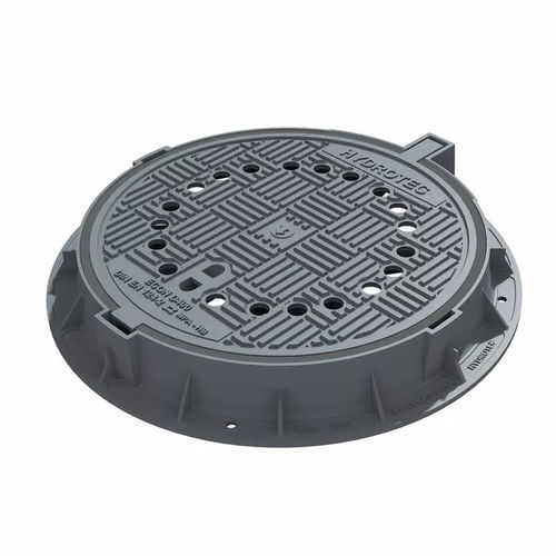 Cast iron manhole cover - ECONpur 600 D400 - HYDROTEC Technologies AG  - round