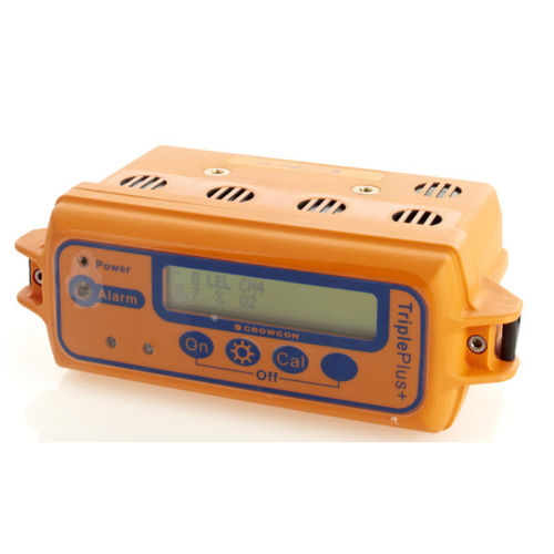 Gas detector - Triple Plus+ - Crowcon Detection Instruments - CO / flammable gas / toxic gas