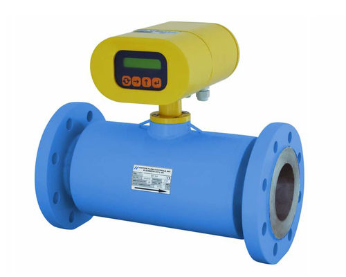 Ultrasonic flow meter - AC - Hoffer Flow Controls - volume / for liquids / in-line