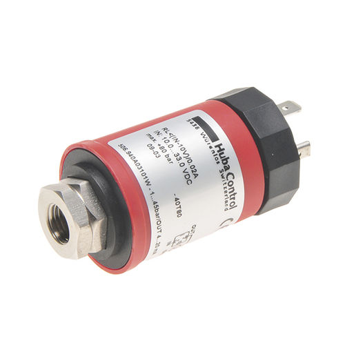 Relative pressure transmitter - 506 - HUBA CONTROL - ceramic / analog / digital