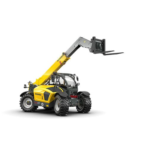 Low fuel consumption telehandler - 4407 - Kramer-Werke GmbH  - all-wheel steering / small turning radius