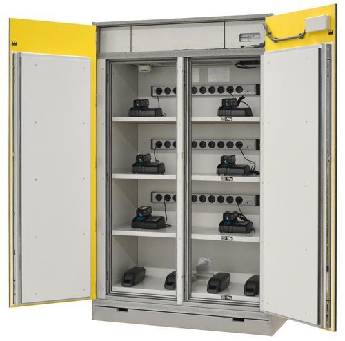 Floor-mounted electric cabinet - B80-8024-A - LaCont Umwelttechnik GmbH  - free-standing / aluminum / steel