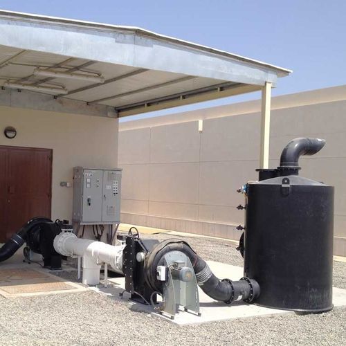 Gas filter - LIKUSTA Umwelttechnik - activated carbon / centrifugal / industrial