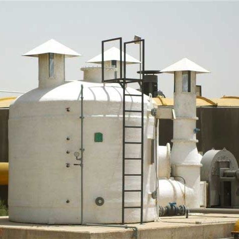 Water tank - LIKUSTA Umwelttechnik - for gas / plastic / cylindrical