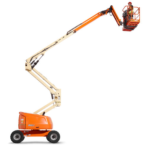 Wheeled articulated boom lift - 520AJ - JLG Industries Inc. - diesel