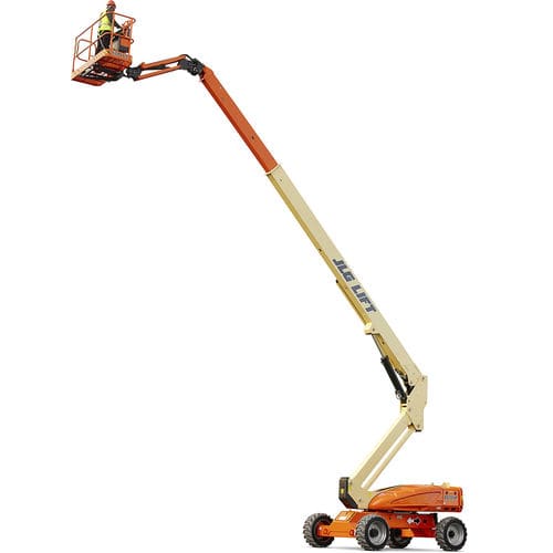 Wheeled articulated boom lift - EC600SJP - JLG Industries Inc. - electric / for warehouse
