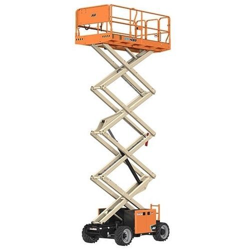 Wheeled scissor lift - ERT4069 - JLG Industries Inc. - electric / rough terrain