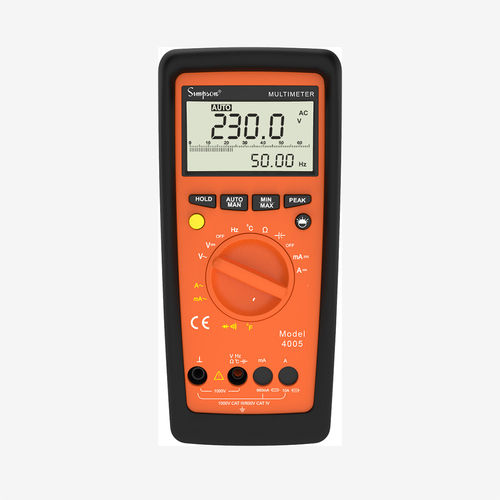 Digital multimeter - 4005 / 4006 Series - Simpson - portable / 1000 V / 10 A