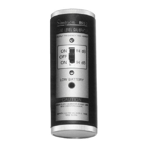 Sound level calibrator - 890-2 series - Simpson - dosimeter / for sound level meters