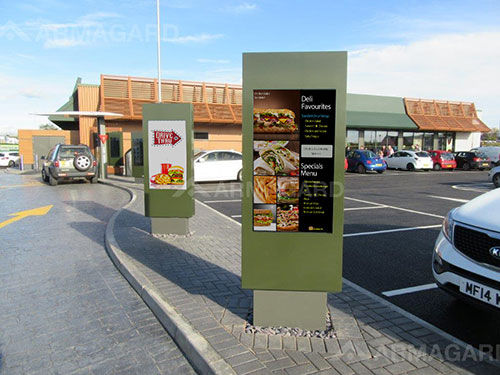 Floor-standing enclosure - Armagard Ltd - rectangular / industrial / outdoor