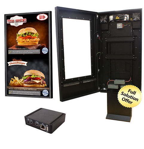 Floor-standing enclosure - Armagard Ltd - rectangular / industrial / outdoor