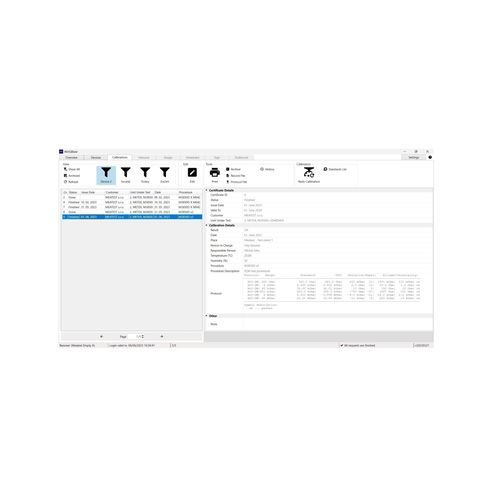 Reporting software - WinQbase - Meatest spol. s r.o.  - database / calibration / laboratory