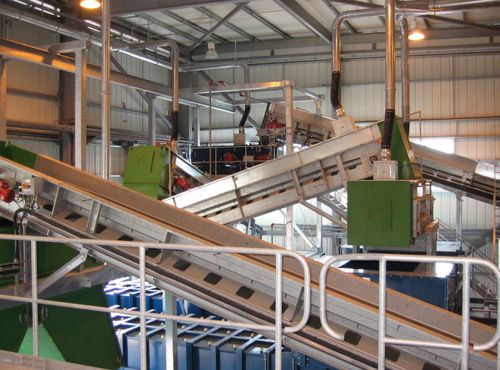 Belt conveyor - MF EMMEN - roller / transport / sorting