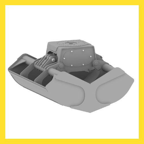 Hydraulic clam bucket - MBB - H - MINELLI SRL a socio unico - two-rope mechanical