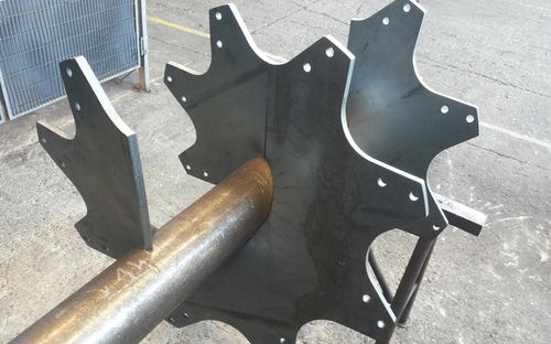 Steel conveyor spiral - MOTRIDAL S.p.A. 
