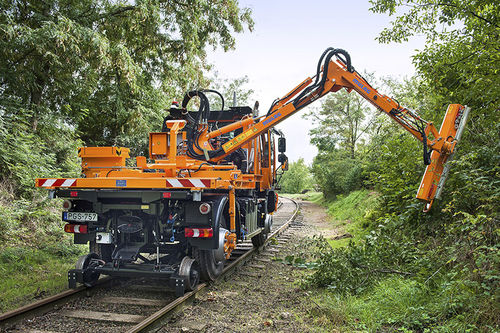 Verge mower mulcher - ME 700 DB - MULAG Fahrzeugwerk Heinz Wössner GmbH u. Co. KG - for railroad networks