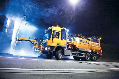 Water washing system - TWG 600-L - MULAG Fahrzeugwerk Heinz Wössner GmbH u. Co. KG - automatic / high-pressure / truck-mounted