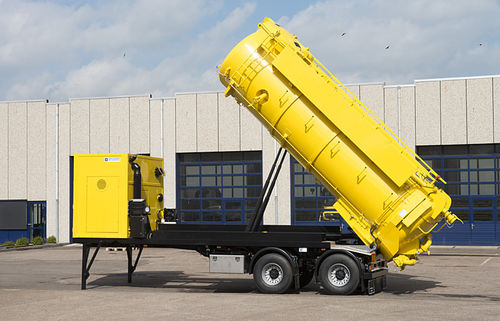 Semi-tanker semi-trailer - Vacu-Press® Maxloader Plus V2 - Naaktgeboren Rotterdam B.V.  - 2-axle / towed / suction
