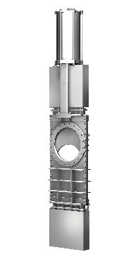 Knife gate valve - TH  - ORBINOX  - electric / shut-off / for wastewater
