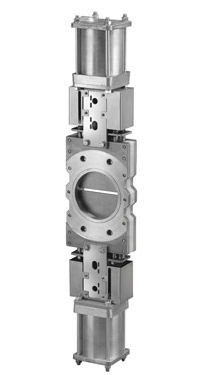 Knife gate valve - DT  - ORBINOX  - electric / shut-off / for sludge
