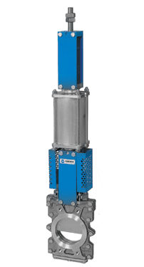 Knife gate valve - VP  - ORBINOX  - pneumatically-operated / shut-off / for liquid food products and beverages