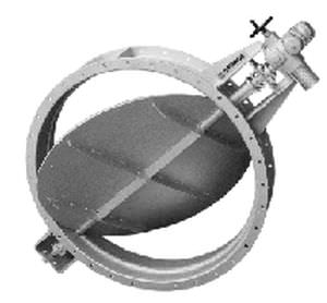 Butterfly valve - ML  - ORBINOX  - with handwheel / regulating / for wastewater