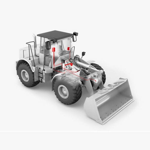 On-board weighing system - Pfreundt GmbH  - dynamic / for loaders