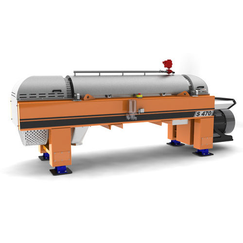 Sludge dehydration decanter - S 470 - POLAT MAKINA SANAYI VE TICARET A.S.  - centrifugal / horizontal