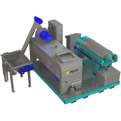 Olive oil decanter - PMS 230/ PX 10 Mini - POLAT MAKINA SANAYI VE TICARET A.S.  - centrifugal / horizontal