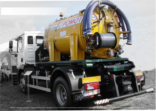 Sewer cleaner truck - KOMBI series - Pomot Sp. z o. o. (GmbH) Chojna  - 2-axle