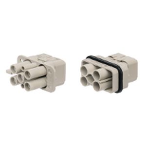 Electrical power supply connector - HQ Series - Weidmüller - crimp / AC/DC / voltage