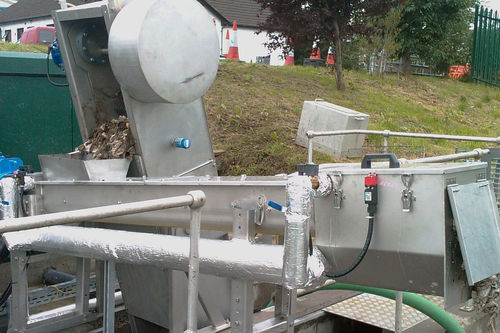 Stationary waste compactor - RPS - R.E.M. SRL International Mechanics - screw