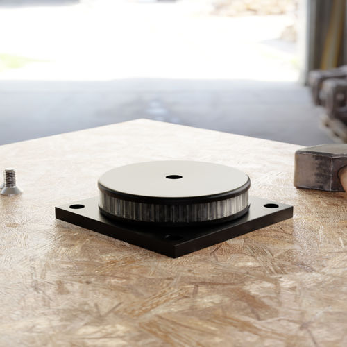 Rectangular anti-vibration mount - GMF-()-4 - RG+ Schwingungstechnik GmbH  - steel / stainless steel / for heavy loads