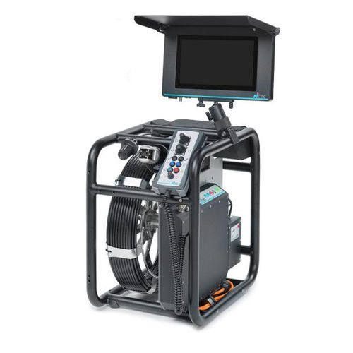 Pipe inspection camera system - RiCubio®  S - Ritec Rohr-Inspektions-Technik GmbH  - spark optical emission / high-performance / push