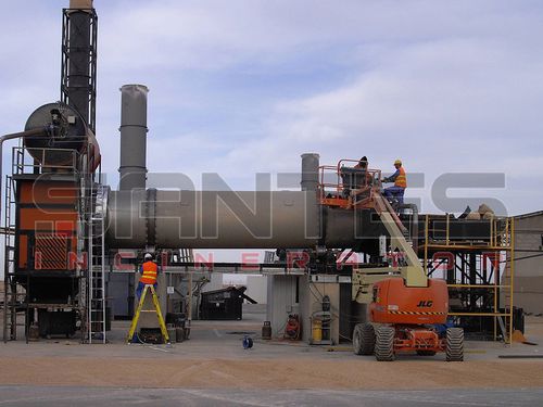 Hazardous waste incinerator - Santes Incinerator  - industrial waste / rotary kiln / continuous