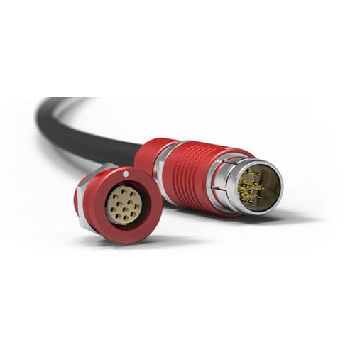 Aluminium connector - Fischer Core Series AluLite™ - Fischer Connectors - data / electrical power supply / hybrid