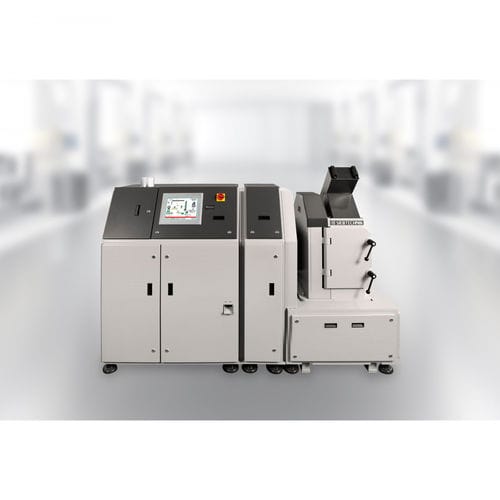Automatic crusher-compactor - AMP - SIEBTECHNIK GMBH - for the preparation of XRF/XRD samples
