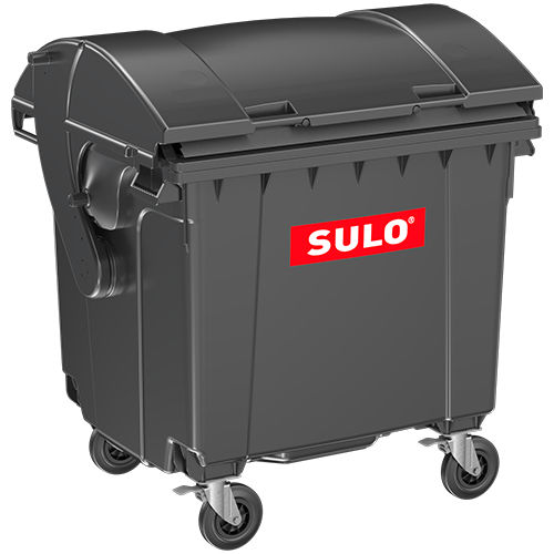 Plastic waste container - CITYBAC  - SULO Umwelttechnik GmbH  - industrial waste / with lid / with handle
