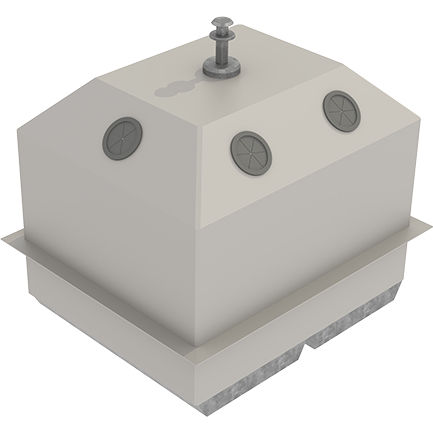 Plastic waste container - MULTIPACK QUART - SULO Umwelttechnik GmbH  - metal / industrial waste
