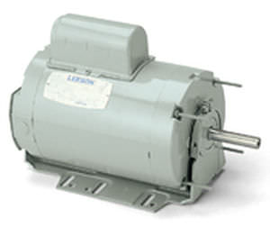 Asynchronous motor - LEESON Electric - AC / single-phase / 48 V