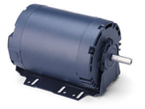 Asynchronous motor - 0.33 - 1.5 hp, 1 140 - 1 725 rpm - LEESON Electric - AC / two-phase / blower